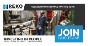 Millwright/Maintenance/Machine Repair